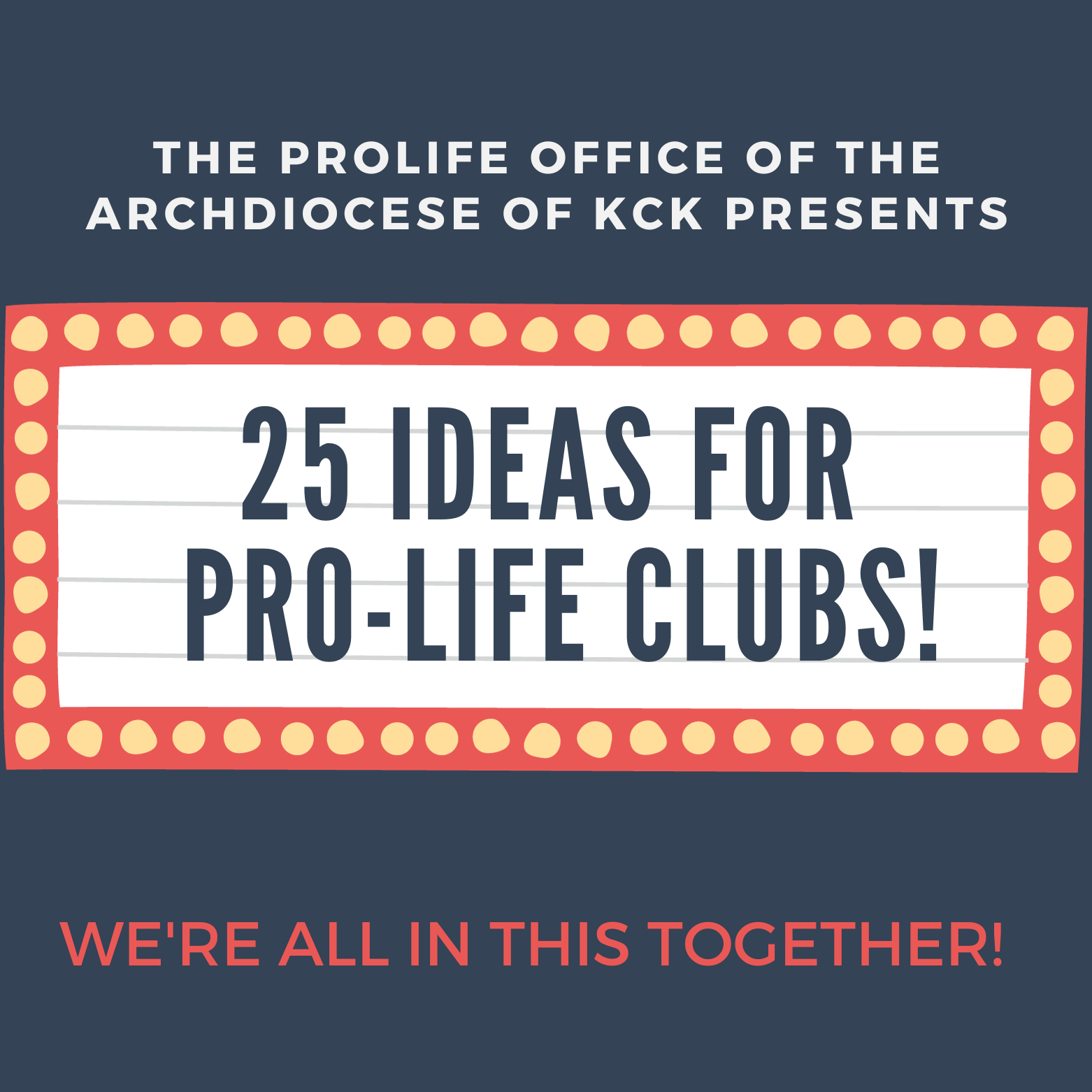 Youth Resources_pro-life club ideas