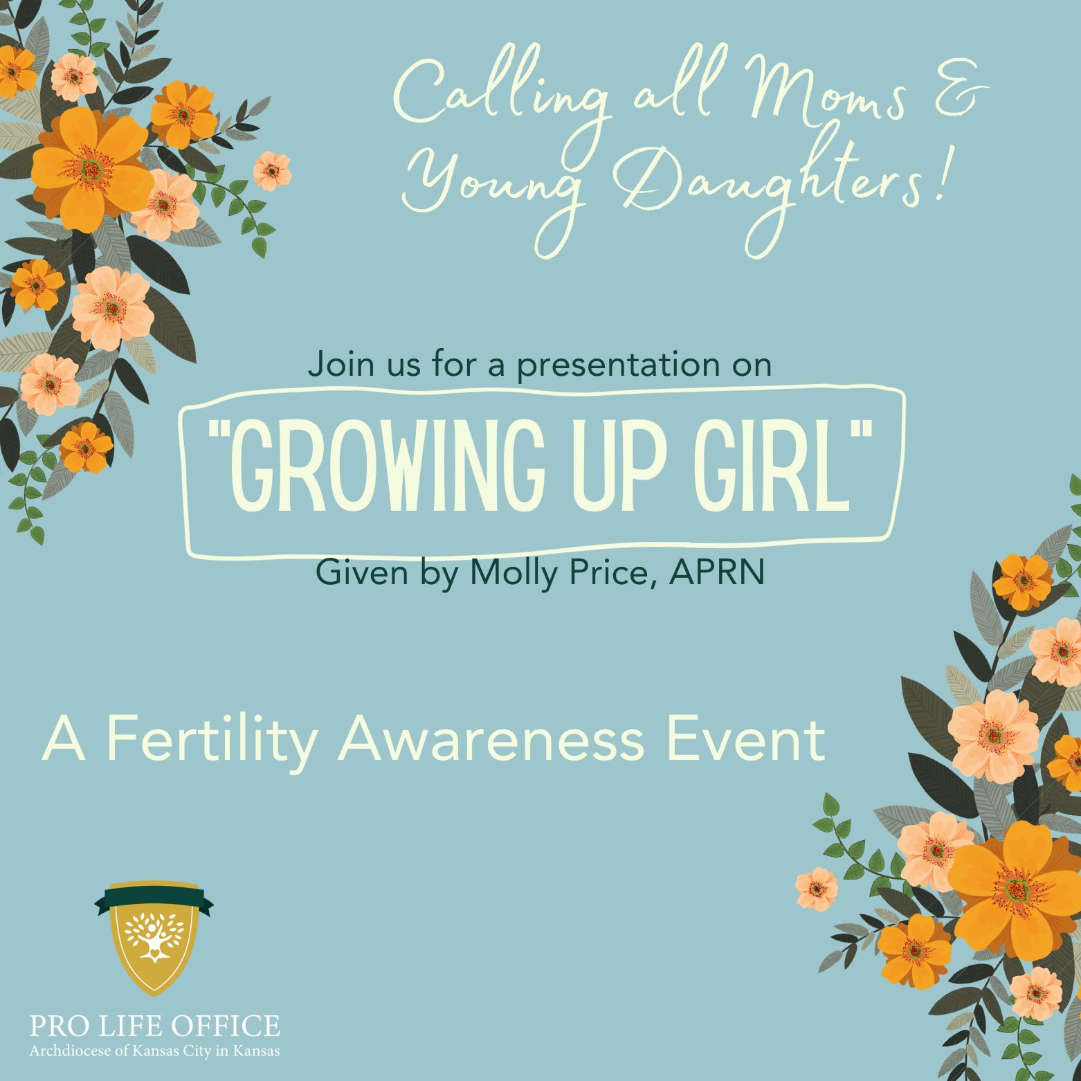 Growing Up Girls Event Image
