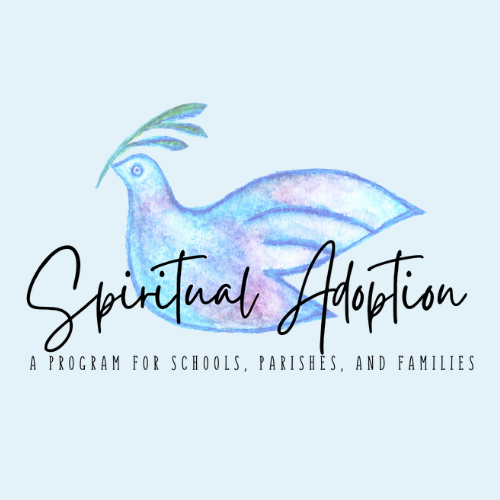 Spiritual Adoption_logo (blue bkgd) (square)
